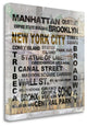 "New York City" By Alicia Soave, Giclee Print on Gallery Wrap Canvas