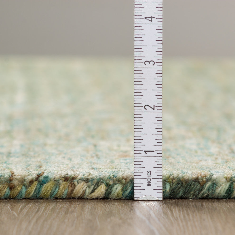 Dalyn Reya RY7 Turquoise 10'x10' Square Rug