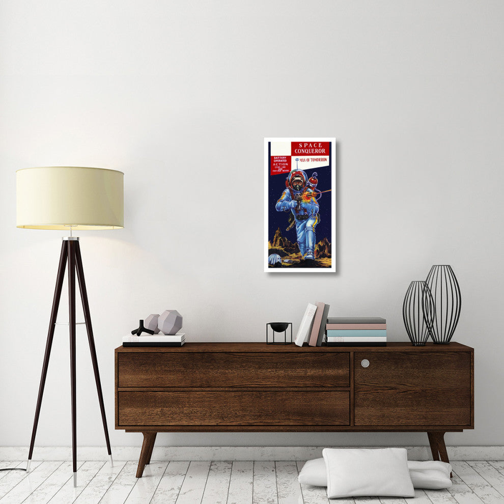 "Space Conqueror" Digital Paper Print by Retrobot, 17"x32"