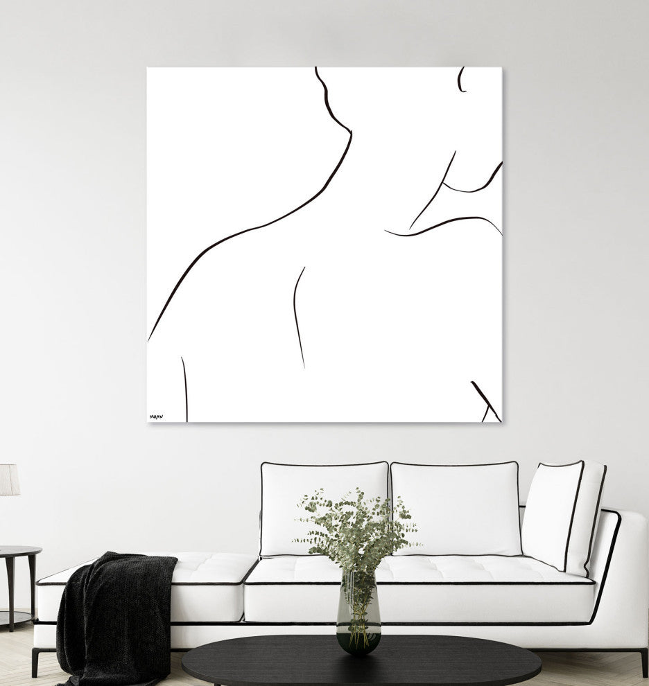 Femme III - 84 x 84 by Patti Mann