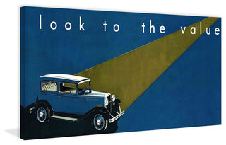 "Look to the Value" Painting Print on Wrapped Canvas