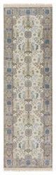 Surya Zeus ZEU-7829 3'9"x5'9" Rug, Ivory/Denim/Olive/Teal/Moss/Mauve