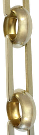 RCH Hardware Brass Rectangle Chandelier Chain, Various Finishes, Polished Brass,