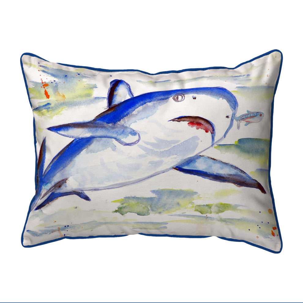 Shark Large Indoor/Outdoor Pillow 16x20