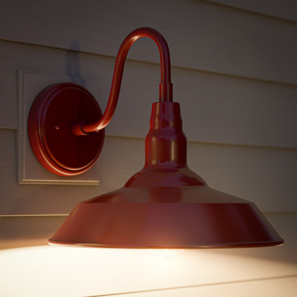 Kenroy 93507RED 1-Light Lantern, Dale