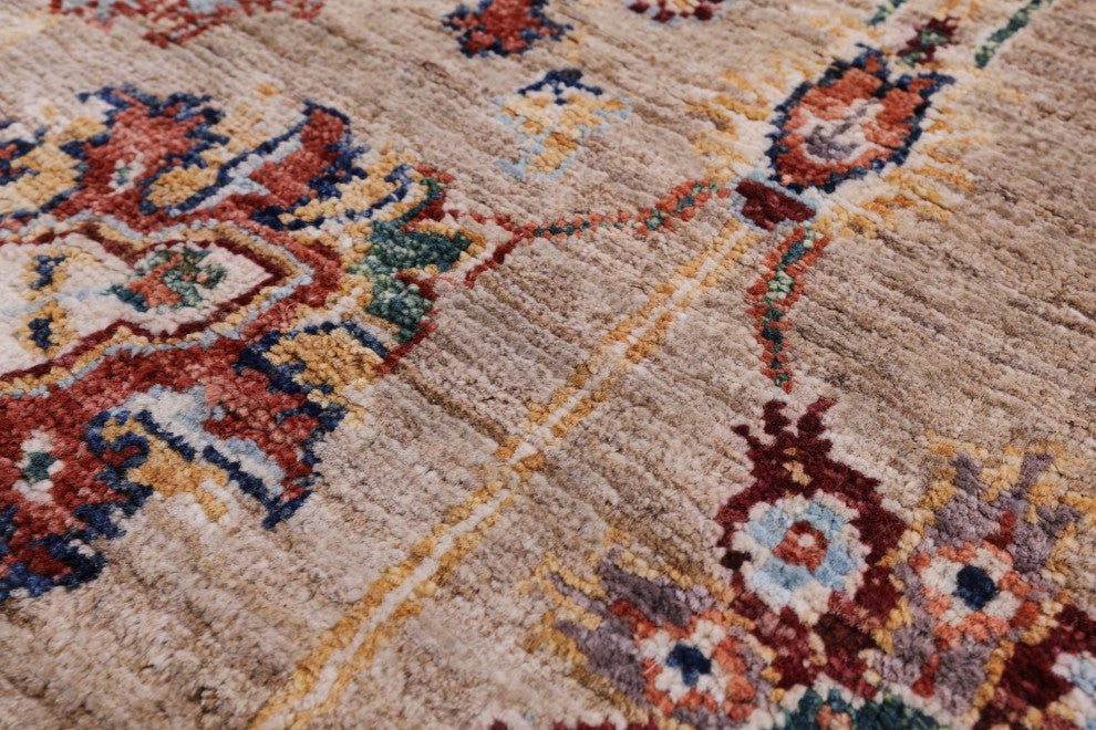 Persian Tabriz Handmade Wool Rug 2' 7" X 4' 6" Q10236