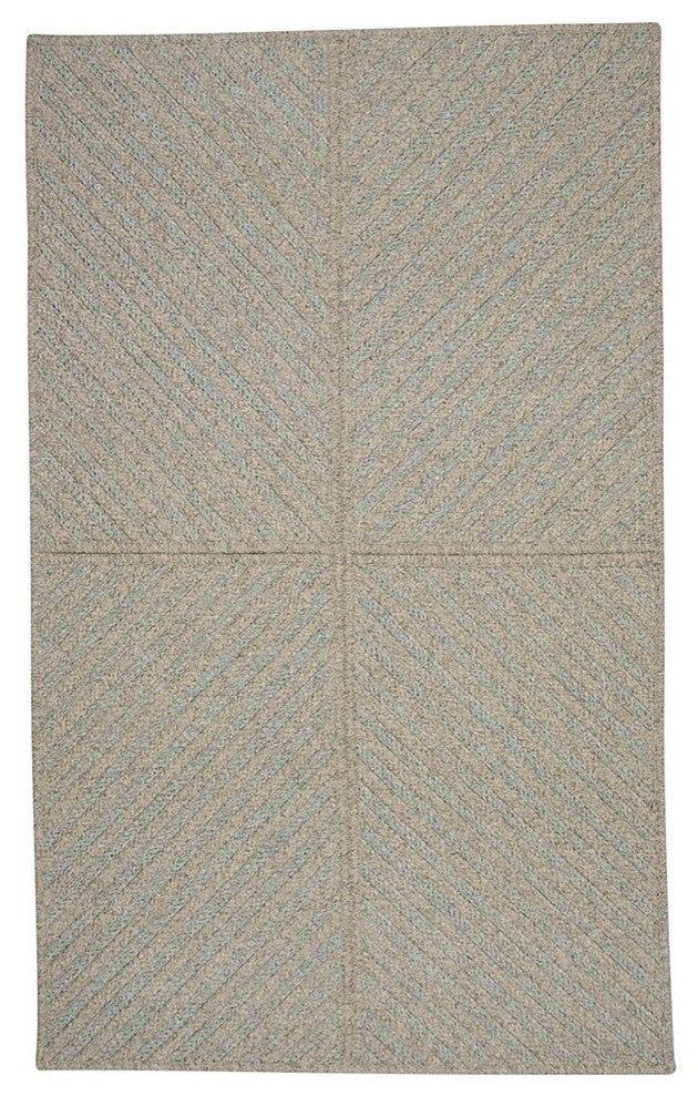 Colonial Mills Moxie MX51 Light Blue Geometric Area Rug, Rectangular 9'x12'
