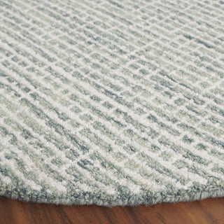 Safavieh Couture Ebony Collection EBN131 Rug, Green/Ivory, 6' Round