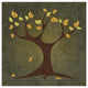 "Tree Autumn" Digital Paper Print by BG.Studio, 38"x38"
