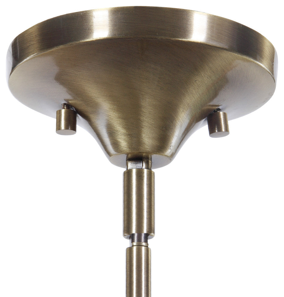 Uttermost Mendota 1 Light Glass Pendant