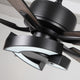 52 in. Black LED Ceiling Fan with Remote Control