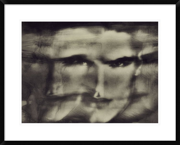 "Beginnings (shadows)" Framed Digital Print by Dalibor Davidovic, 32x26"