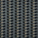 Blue And Beige Half Circles Chenille Upholstery Fabric By The Yard