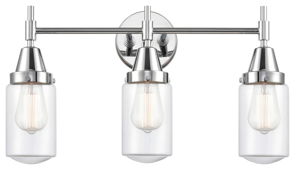 INNOVATIONS LIGHTING 447-3W-PC-G312-LED Caden 3 Light 26 inch Bath Vanity Light
