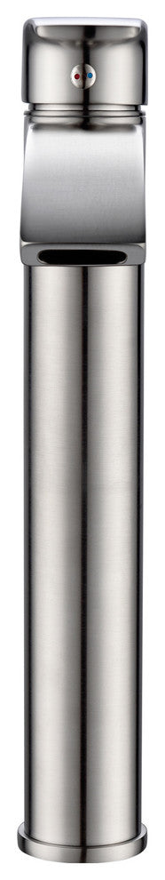 Ariana 12" Single Hole Vessel Sink Bathroom Faucet Swivel Spout, Brushed Nickel