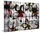 "Floral Outlines" Fine Art Canvas Print, 60"x40"
