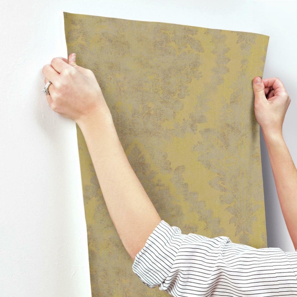 Charleston Damask Wallpaper