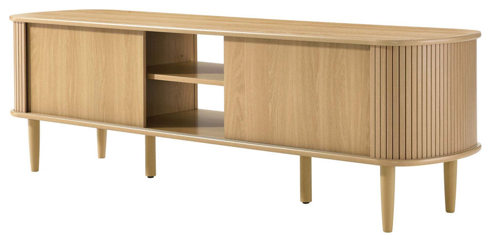 Contour 63" Wood TV Stand - Thumbnail 3