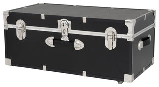 Seward Explorer 30" Trunk with Wheels & Lock, Black