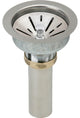 LK99FCS Fireclay Deluxe Drain Kit With Satin Finish, Stainless Steel