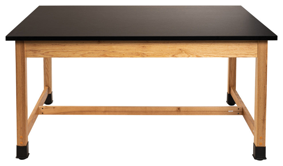 NPS Wood Science Lab Table, 42 x 60 x 36, Chemical Resistant Top