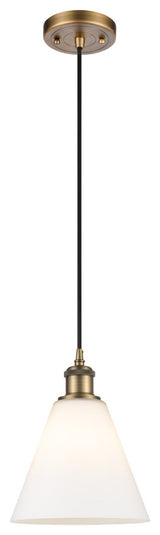 Innovations 516-1P-BB-GBC-81 1-Light Mini Pendant, Brushed Brass