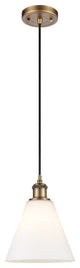 Innovations 516-1P-BB-GBC-81 1-Light Mini Pendant, Brushed Brass