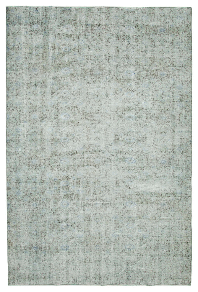 Rug N Carpet - Hand-knotted Turkish 6' 11" x 10' 2" Vintage Large Area Rug