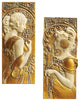 2-Piece Spring and Autumn Mucha Plaques