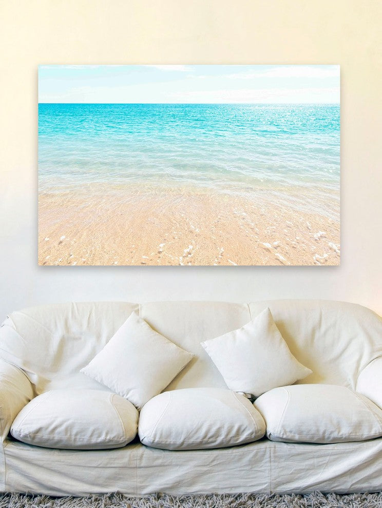 Marmont Hill, "Shimmer" by Morgan Hartley Painting on Wrapped Canvas, 24x16