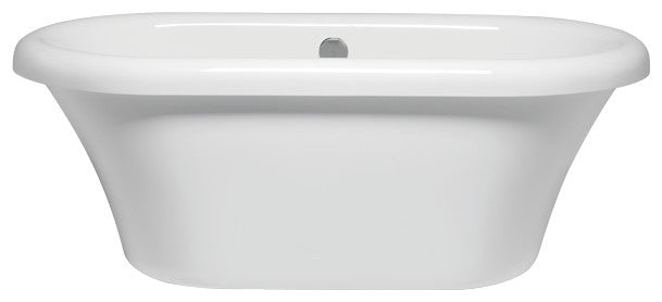 Malibu Leadbetter Oval Soaking Bathtub 71x35x25 Biscuit