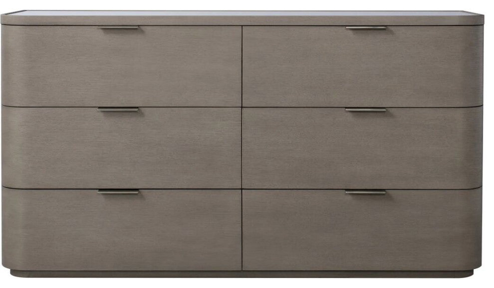 Sonder Living Hampstead Dresser 6 Drawer | Smoked Oak