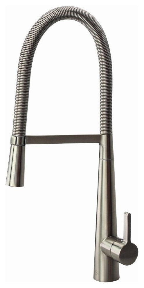 Transolid 1.8 GPM Pull-Down Kitchen Faucet, Luxe Stainless