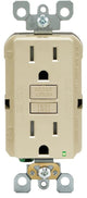 Leviton Duplex Self-Test Tamper Resistant GFCI Outlet, Ivory