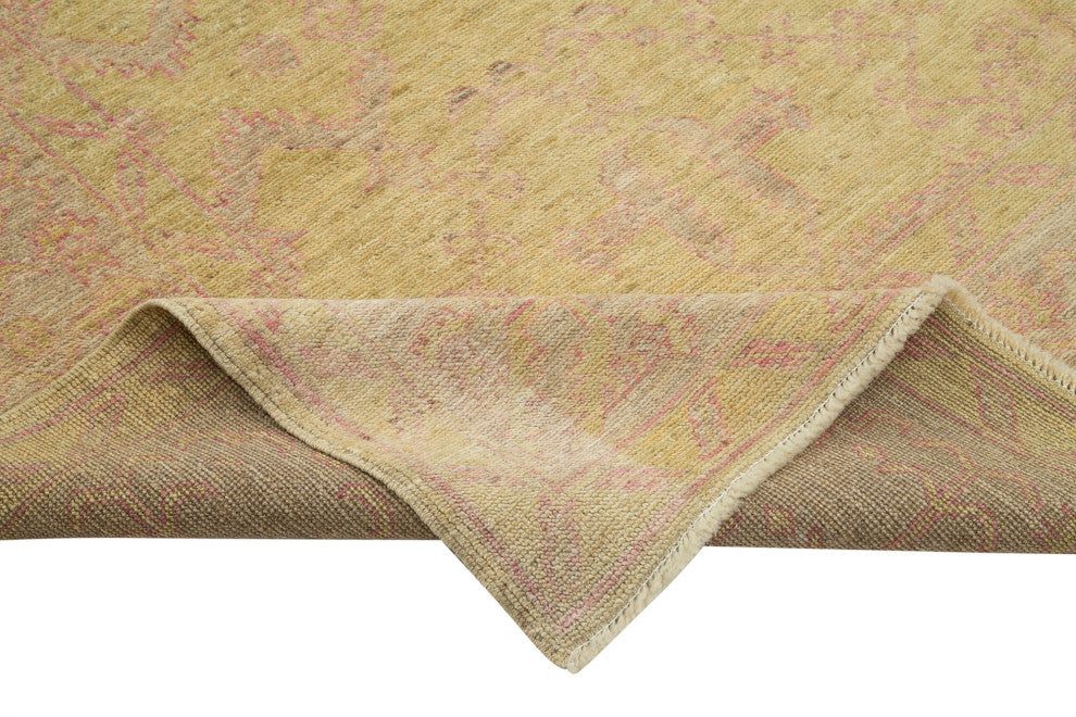 Rug N Carpet - Handmade Oriental 8' 2" x 10' 0" Decorative Oushak Area Rug