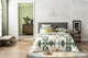 Delara GOTS Organic Cotton Aztec Reversible Print Duvet Cover Set, Queen(88"x92"