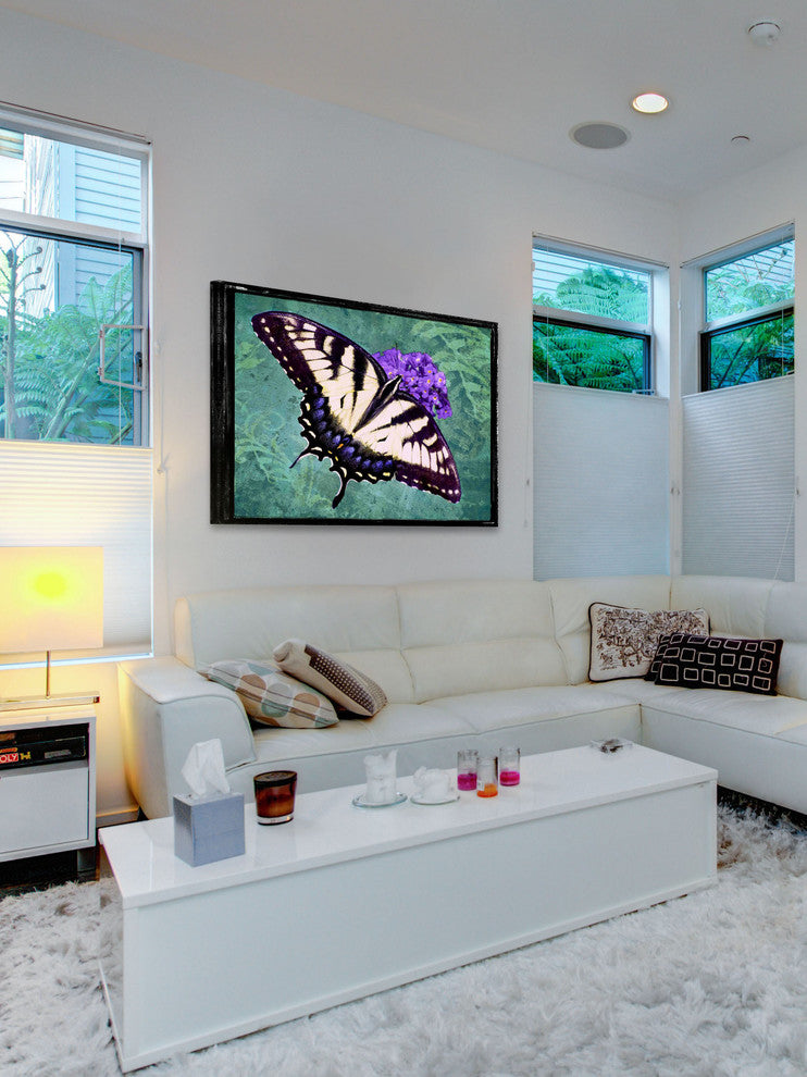 "Tiger Swallowtail" Painting Print on Canvas by Robertson