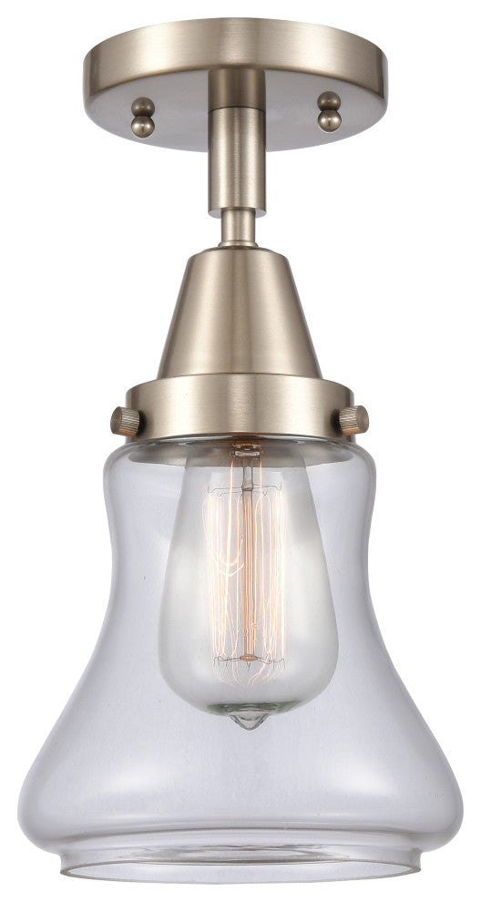 INNOVATIONS LIGHTING 447-1C-SN-G192-LED Bellmont Flush Mount