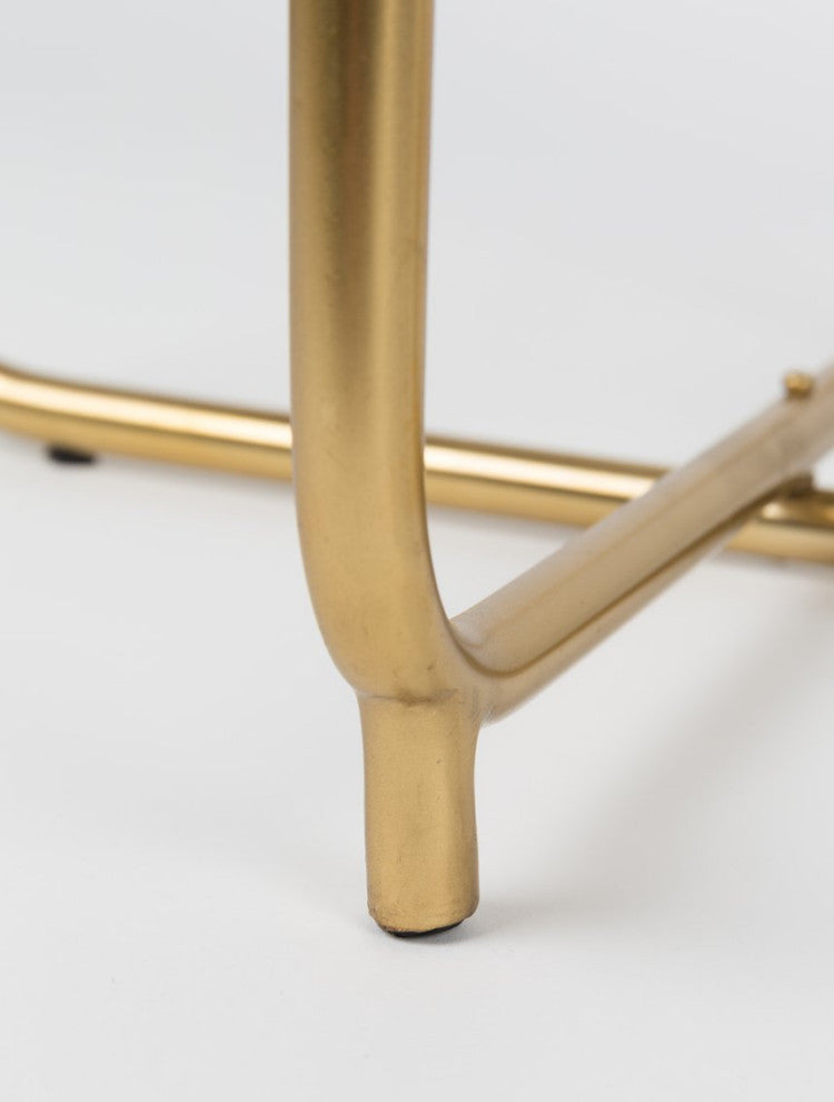 Green Marble Side Table | DF Timpa