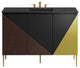 Modway Alchemist 48" Single Sink Modern Wood Bathroom Vanity in Black