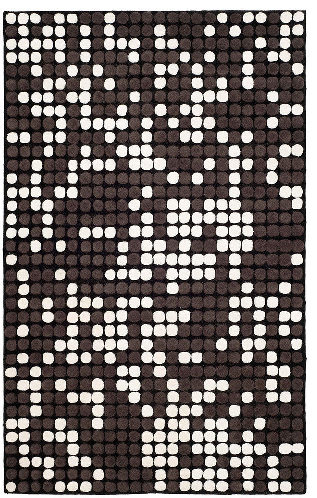 Safavieh Soho soh726a Rug, Black/White, 7'6"x9'6"