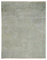 Jain Hand Knotted Area Rug, Celery, 10'x14'