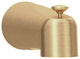 Dia Diverter Tub Spout, Brushed Bronze