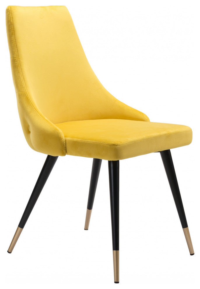 Piccolo Dining Chair, Set of 2 Yellow
