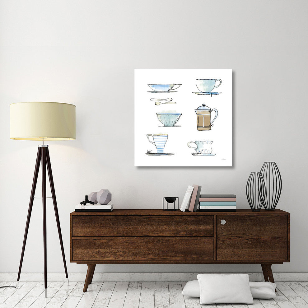 "Good Brew XI" Digital Paper Print by Sue Schlabach, 38"x38"