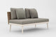 20Twenty 4-Piece Outdoor Lounge Seating Set, Blond Weave