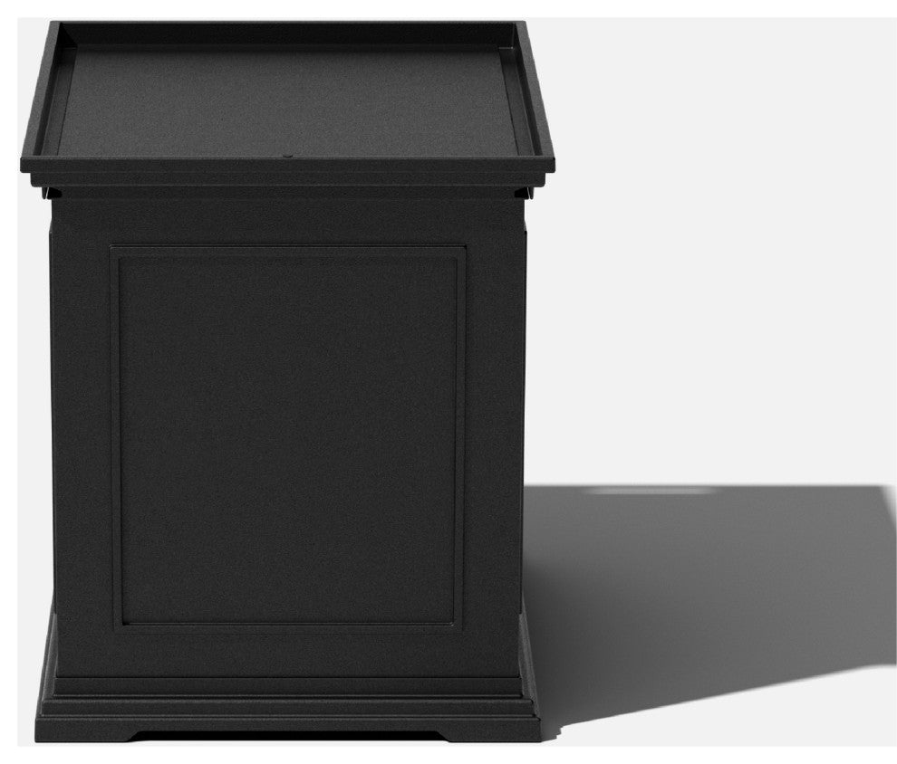 Veradek Brixton Tray Table, Black, 22 Inch, 1 Pack