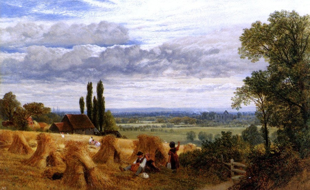 Frederick William Hulme Harvesting Wall Decal