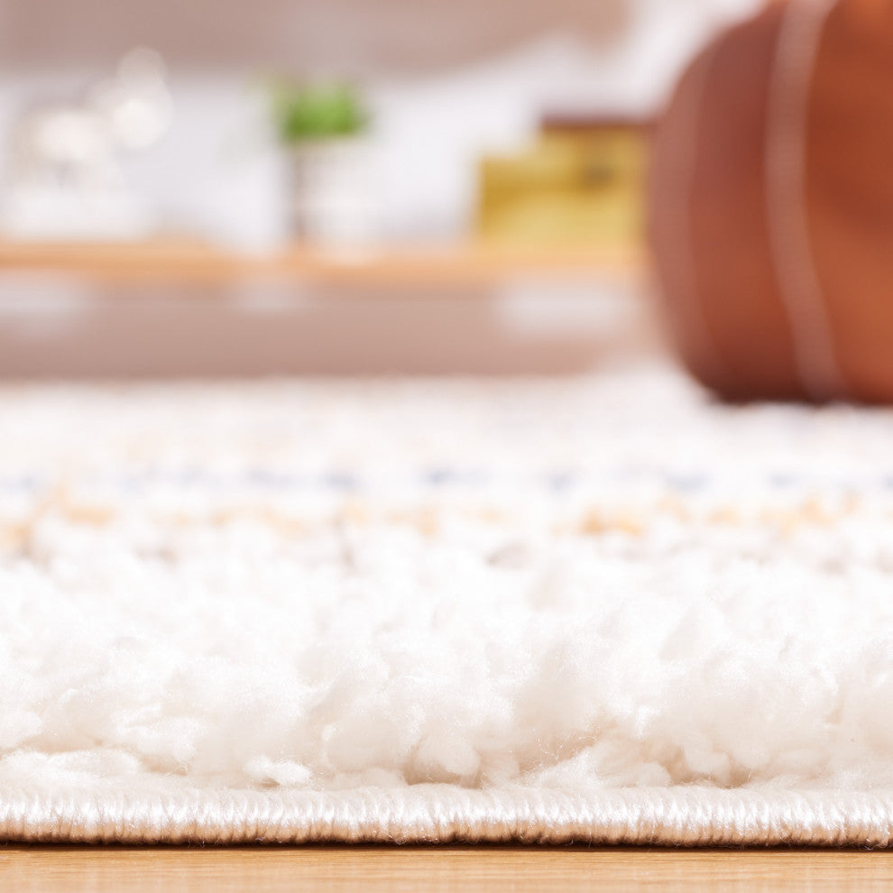 Safavieh Himalaya Collection CLC110A Rug, Ivory/Gold, 5'3" X 7'6"