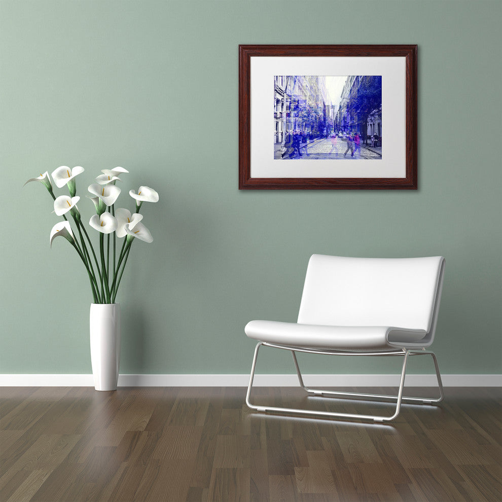 Philippe Hugonnard 'Urban Vibrations Soho' Matted Framed Art, 16x20